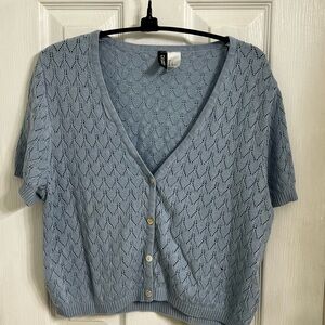 DIVIDED Blue cardigan- size L